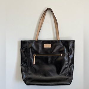 Kate Spade black and tan tote